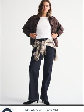 Abercrombie & Fitch The Loose High Rise Jean